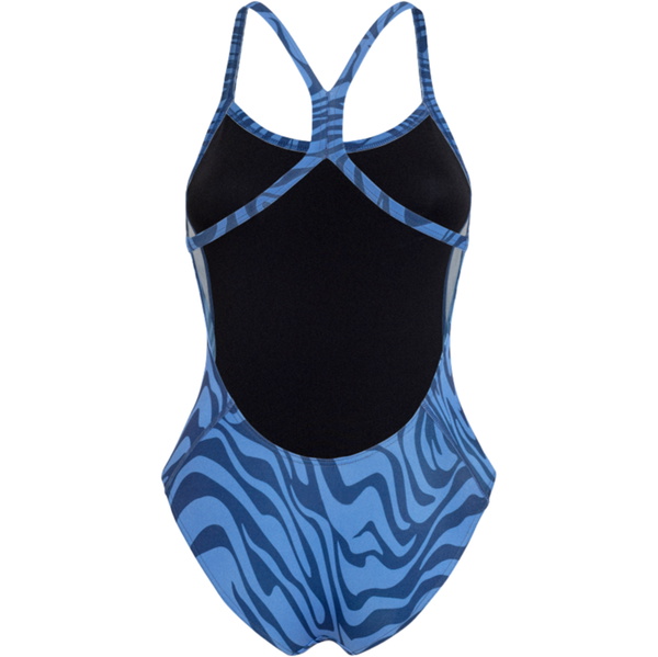2026 Orca Da Donna Costume Da Bagno Intero Con Spalline Sottili Core MS53 - Deep Blue Blue Sky